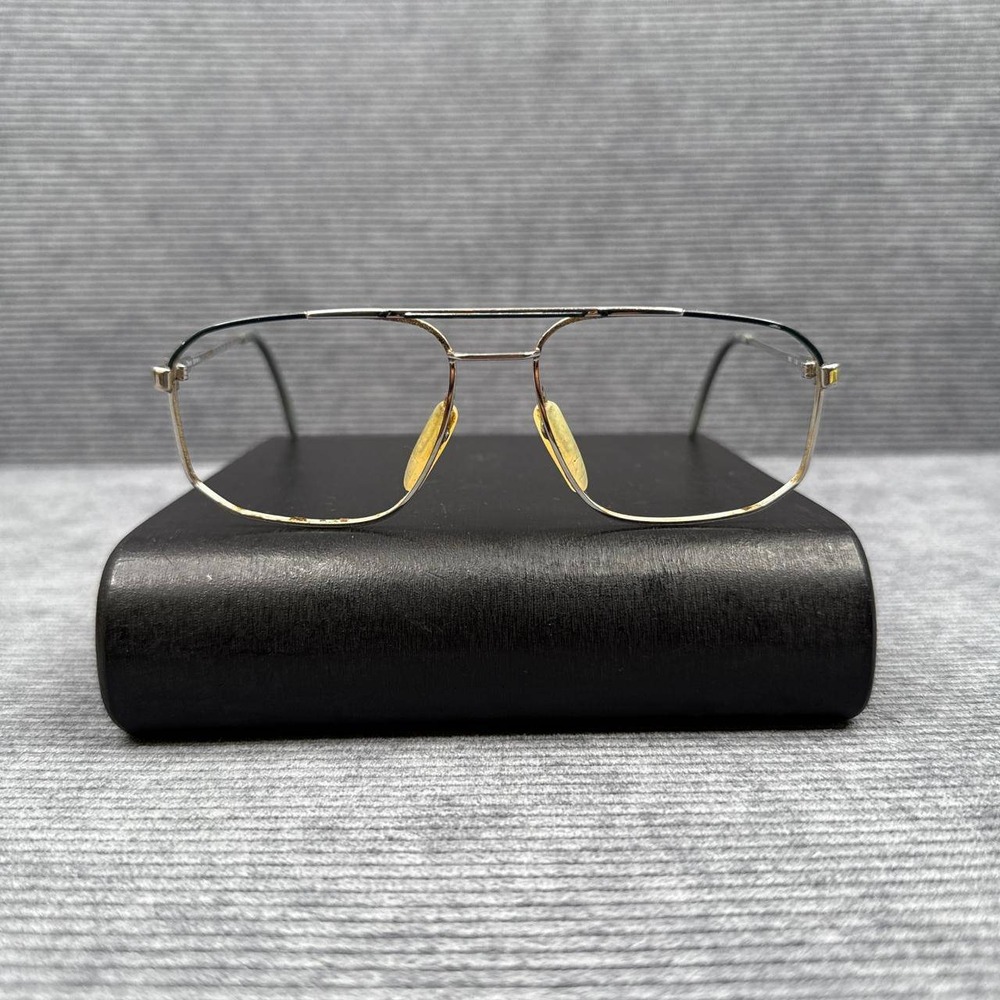 Zeiss‎ Germany 5985 51-20 135 Vintage Silver Aviator Y2k Eyeglasses Frames